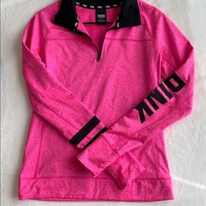 PINK zip-up athletic jacket